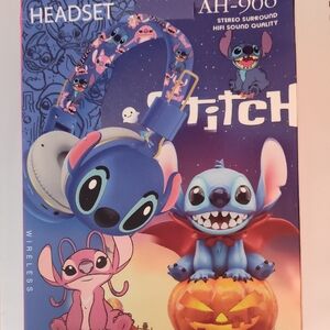 Stitch Wireless Kids Headset - Blue